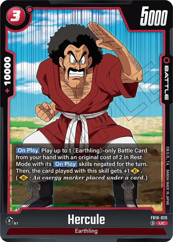 Hercule (FB10-020) [Cross Force] | Devastation Store