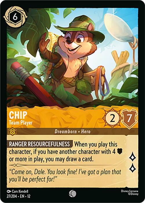 Chip - Team Player (27/204) [Wilds Unknown] | Devastation Store