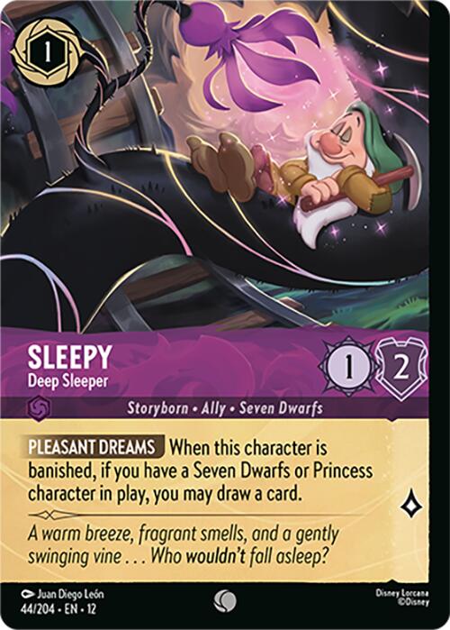Sleepy - Deep Sleeper (Foil) (44/204) [Wilds Unknown] | Devastation Store