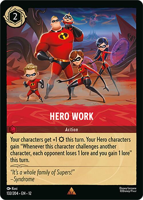 Hero Work (132/204) [Wilds Unknown] | Devastation Store