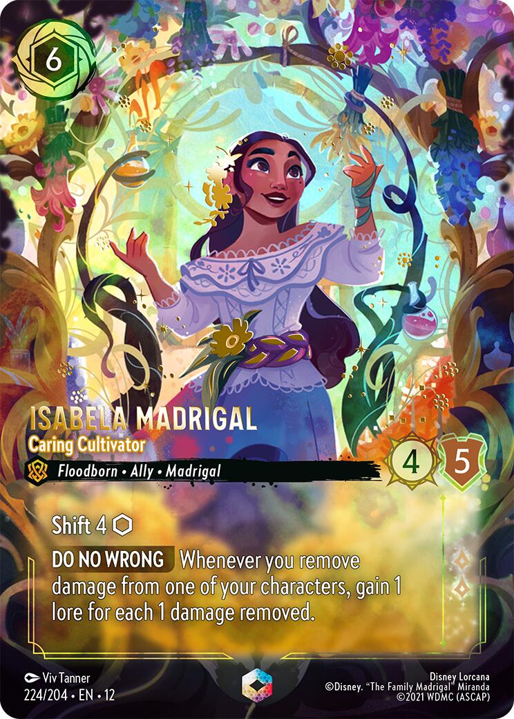 Isabela Madrigal - Caring Cultivator (Enchanted) (224/204) [Wilds Unknown] | Devastation Store