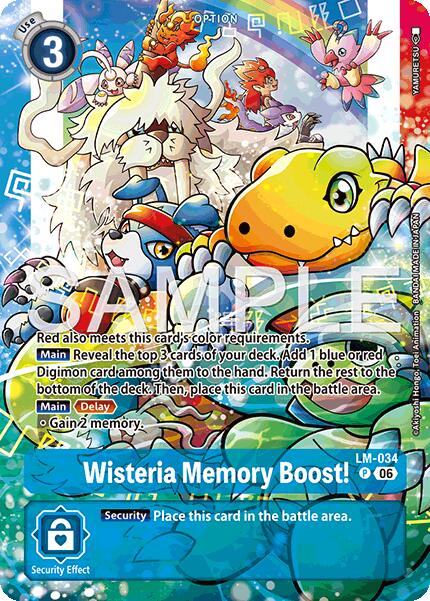 Wisteria Memory Boost! [LM-034] (Alternate Art) [Starter Deck: Beatbreak] | Devastation Store