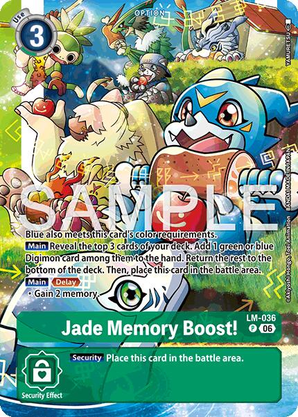 Jade Memory Boost! [LM-036] (Alternate Art) [Starter Deck: Beatbreak] | Devastation Store