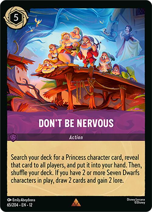 Don't Be Nervous (65/204) [Wilds Unknown] | Devastation Store