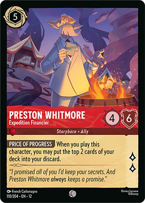 Preston Whitmore - Expedition Financier (110/204) [Wilds Unknown] | Devastation Store