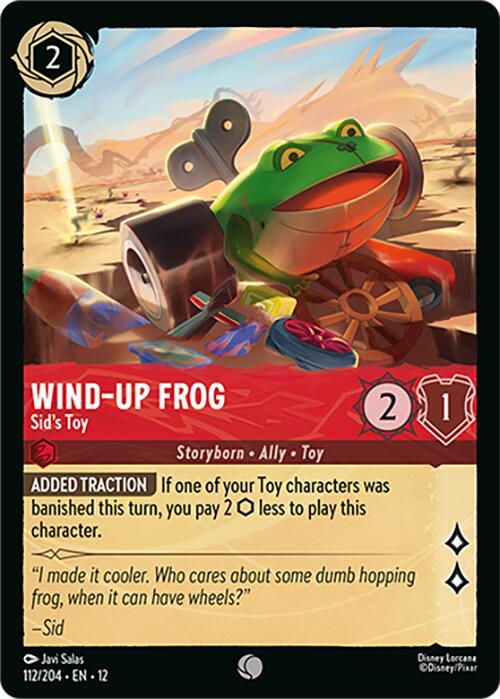 Wind-Up Frog - Sid's Toy (112/204) [Wilds Unknown] | Devastation Store