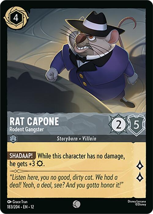 Rat Capone - Rodent Gangster (183/204) [Wilds Unknown] | Devastation Store