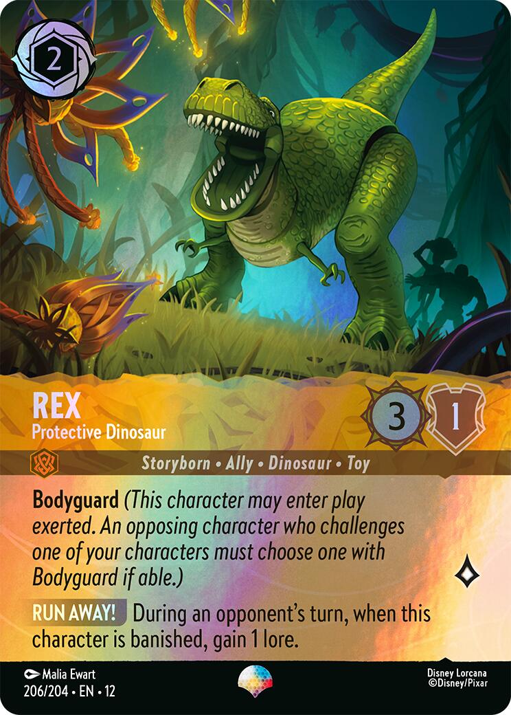 Rex - Protective Dinosaur (Epic) (206/204) [Wilds Unknown] | Devastation Store
