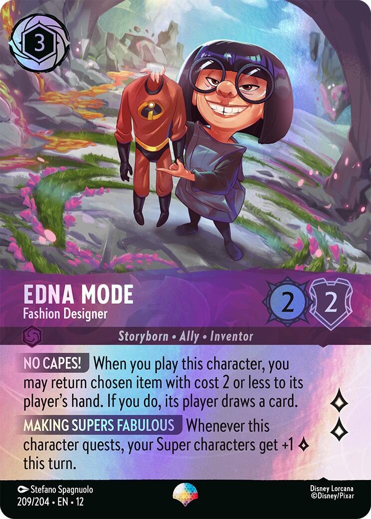 Edna Mode - Fashion Designer (Epic) (209/204) [Wilds Unknown] | Devastation Store