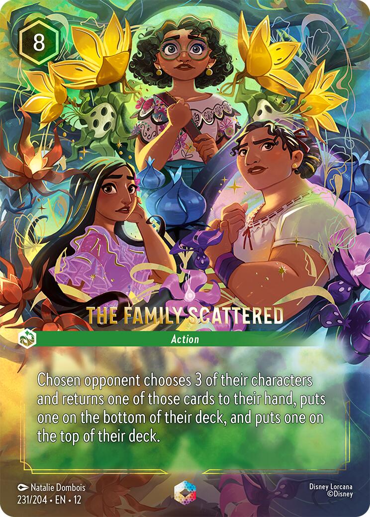 The Family Scattered (Enchanted) (231/204) [Wilds Unknown] | Devastation Store