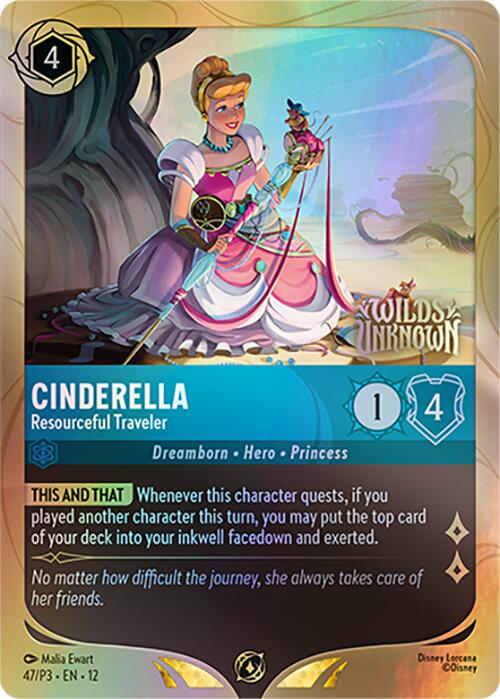 Cinderella - Resourceful Traveler (47) [Promo Cards] | Devastation Store