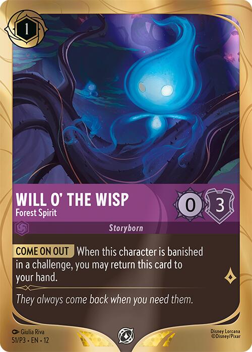 Will o' the Wisp - Forest Spirit (51) [Promo Cards] | Devastation Store