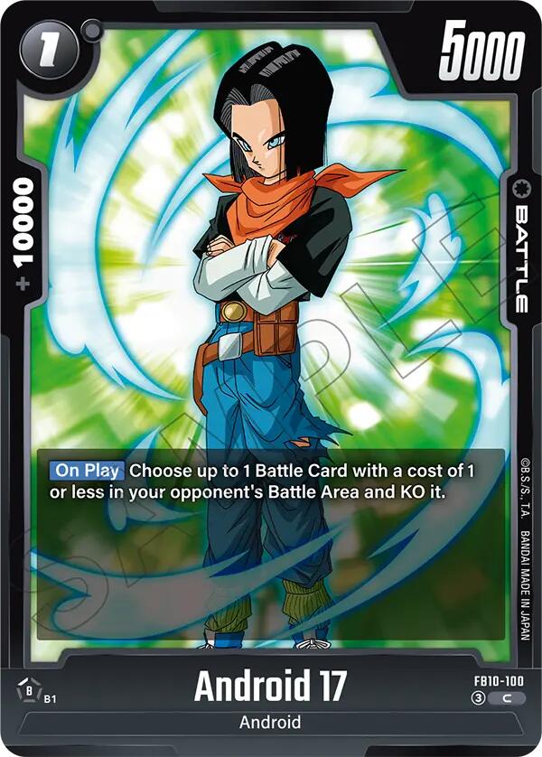 Android 17 (FB10-100) [Cross Force] | Devastation Store