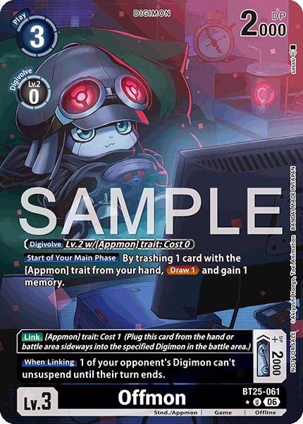 Offmon [BT25-061] (Full Art) [Dual Revolution] | Devastation Store