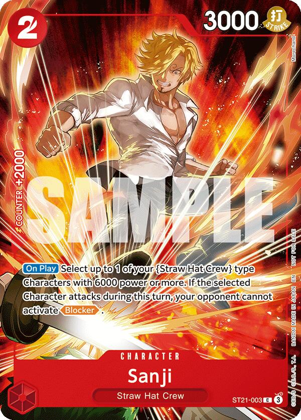 Sanji (Welcome Pack 2026 Vol.1) [One Piece Promotion Cards] | Devastation Store