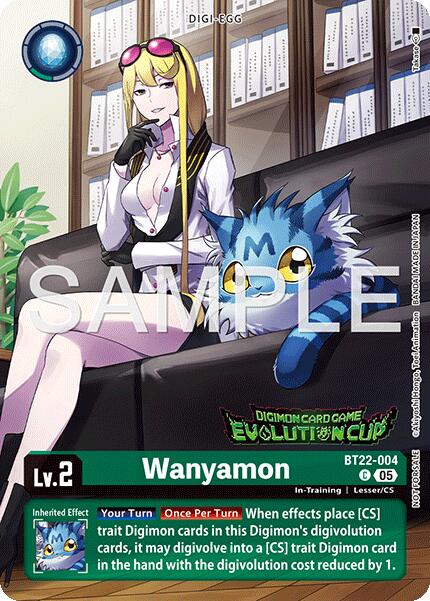 Wanyamon [BT22-004] (Evolution Cup 2026 Vol. 2) [Cyber Eden] | Devastation Store