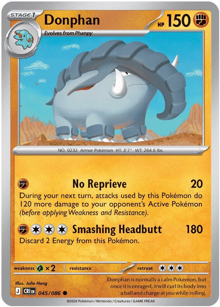 Donphan (045/086) [Mega Evolution: Chaos Rising] | Devastation Store