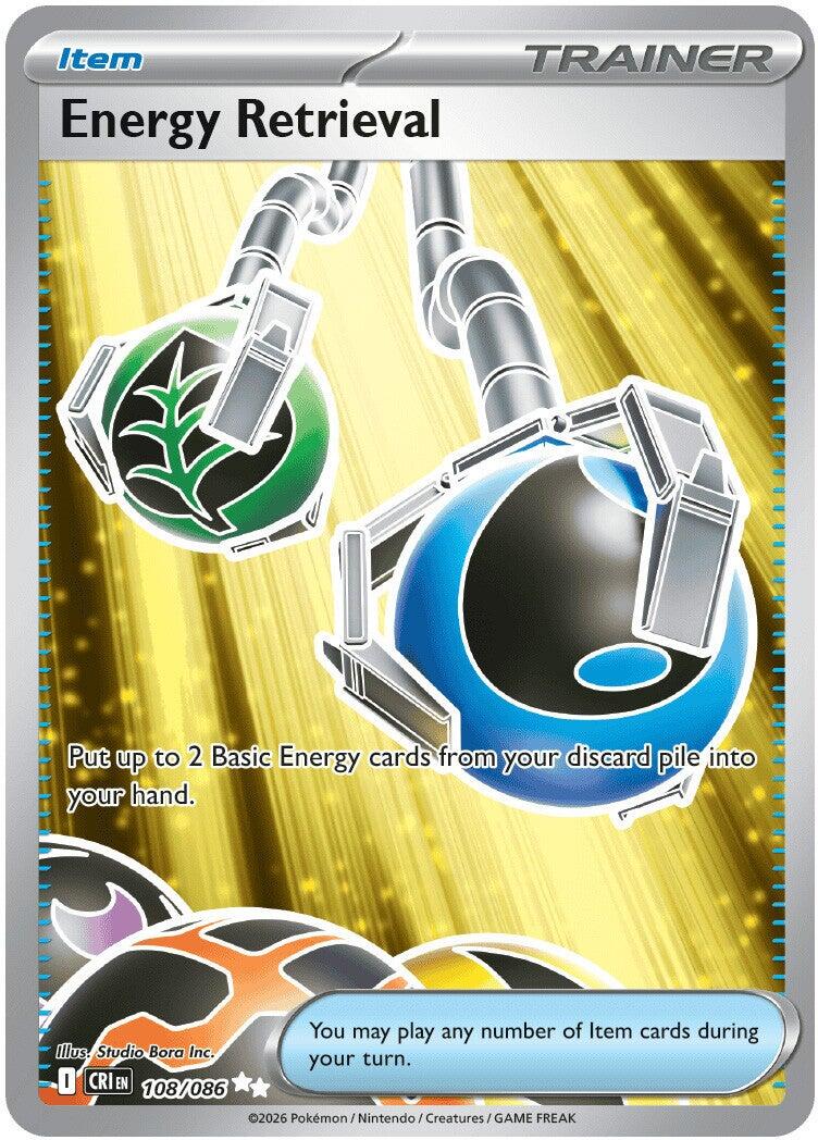 Energy Retrieval (108/086) [Mega Evolution: Chaos Rising] | Devastation Store