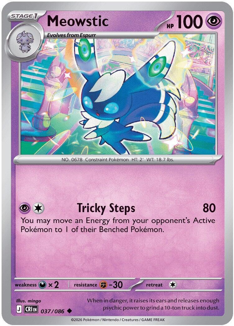 Meowstic (037/086) [Mega Evolution: Chaos Rising] | Devastation Store