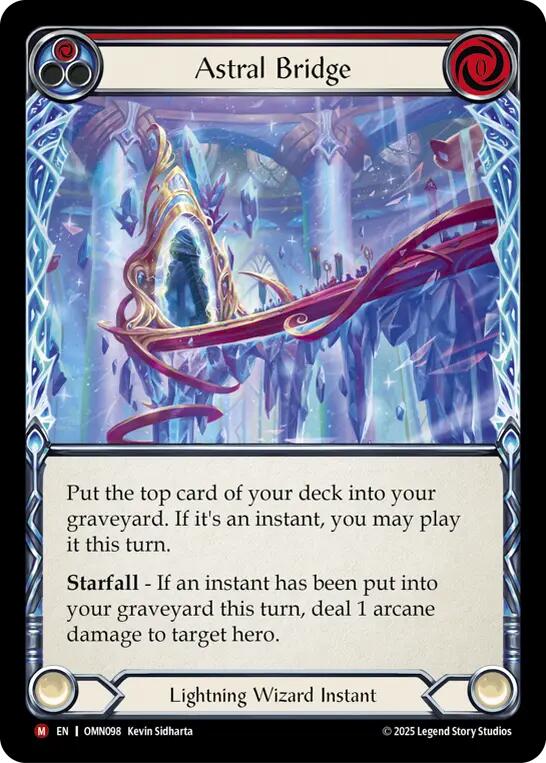 Astral Bridge (Red) [OMN098] (Omens of the Third Age) | Devastation Store
