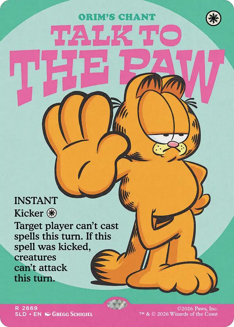 Talk to the Paw - Orim's Chant [Secret Lair Drop Series] | Devastation Store