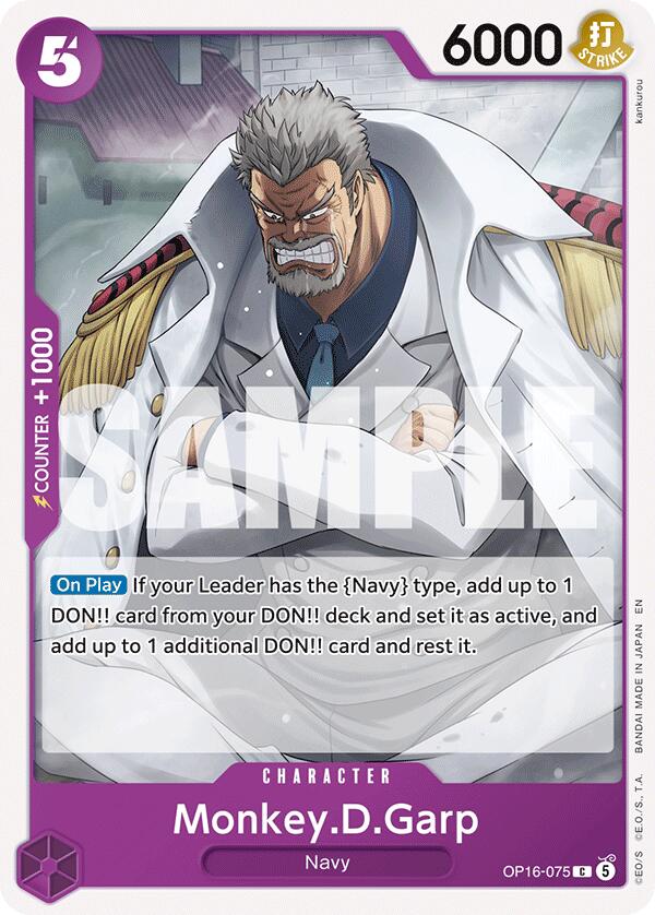 Monkey.D.Garp [The Time of Battle] | Devastation Store