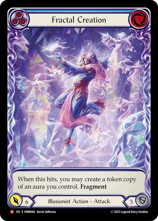 Fractal Creation (Extended Art) [OMN040] (Omens of the Third Age)  Cold Foil | Devastation Store