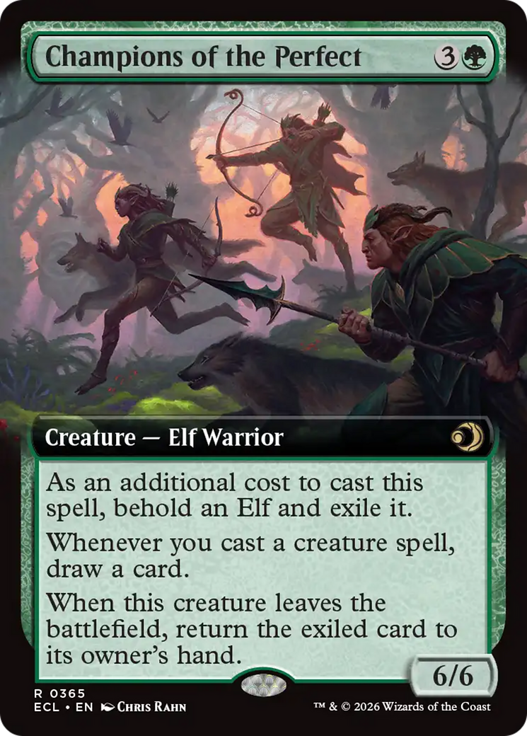 Champions of the Perfect (Extended Art) [Lorwyn Eclipsed] | Devastation Store