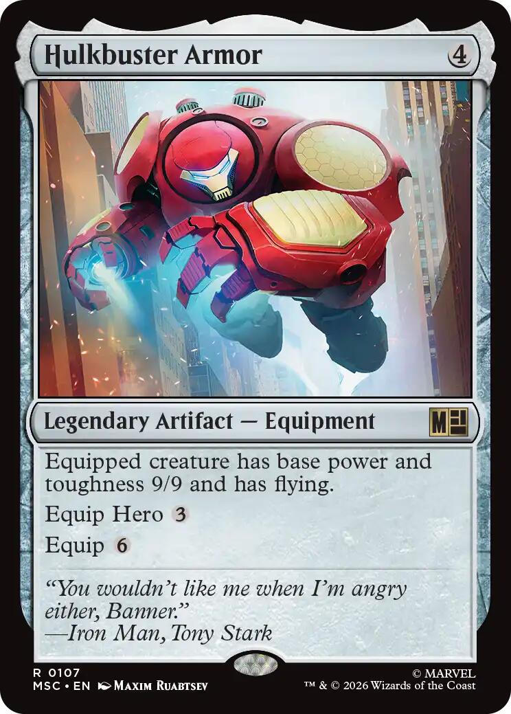 Hulkbuster Armor (Surge Foil) [Marvel Super Heroes Commander] | Devastation Store