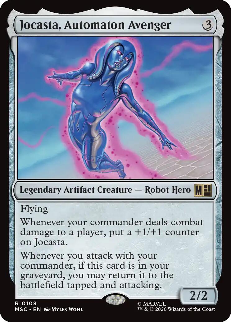 Jocasta, Automaton Avenger (Surge Foil) [Marvel Super Heroes Commander] | Devastation Store