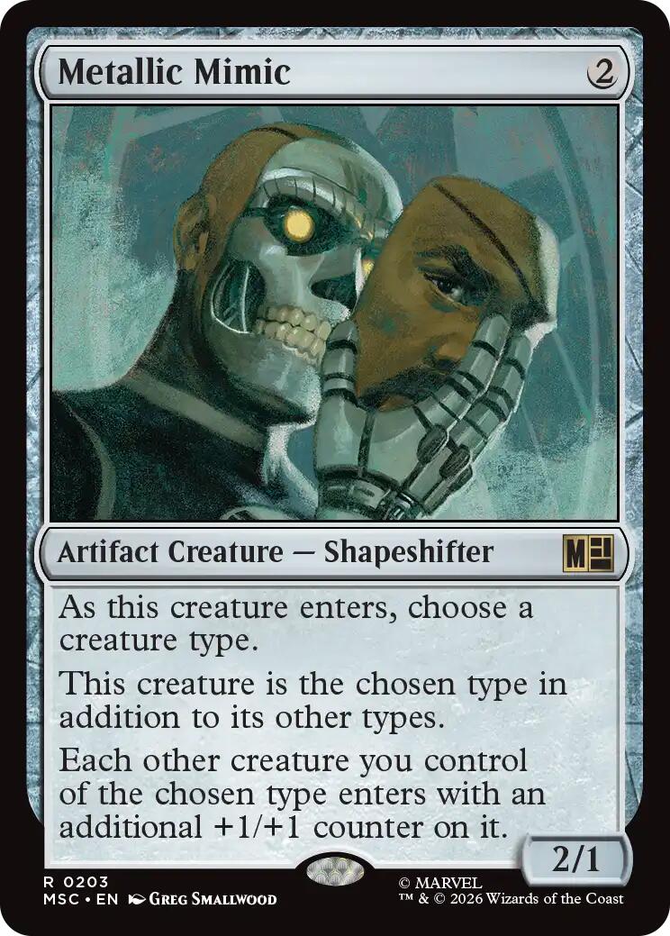Metallic Mimic (Surge Foil) [Marvel Super Heroes Commander] | Devastation Store