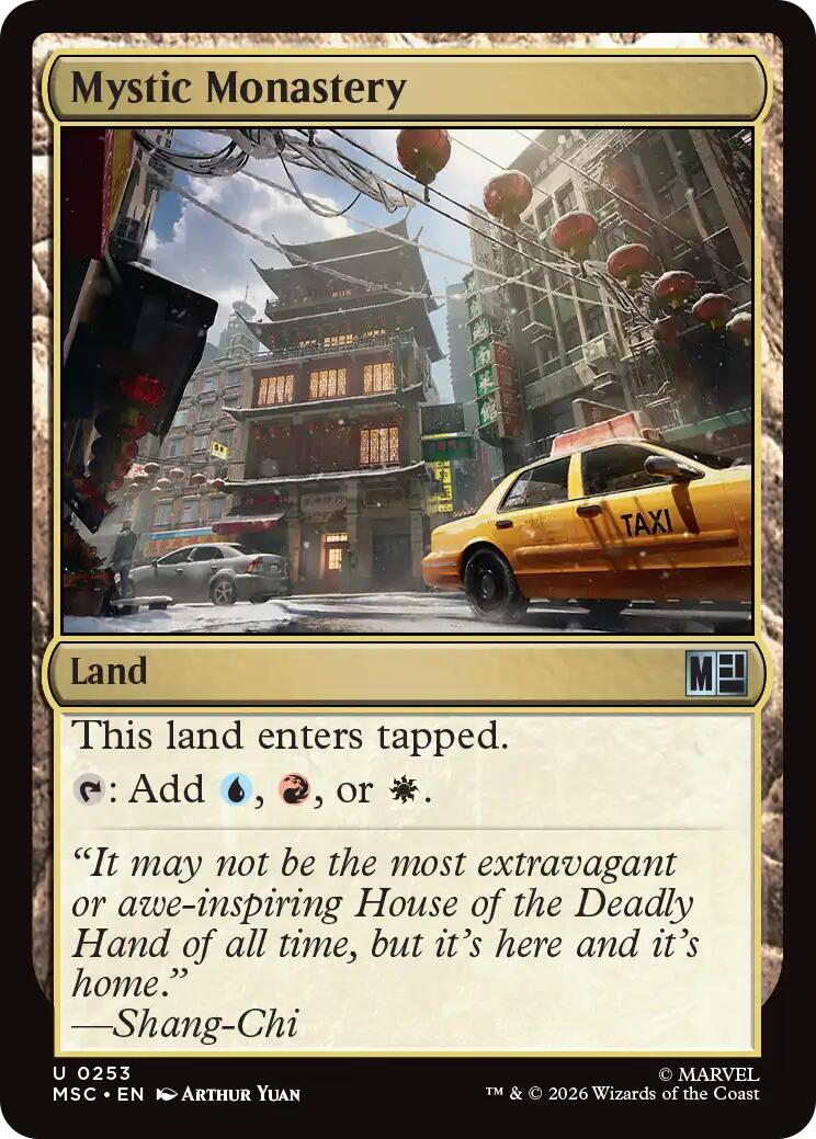 Mystic Monastery (Surge Foil) [Marvel Super Heroes Commander] | Devastation Store