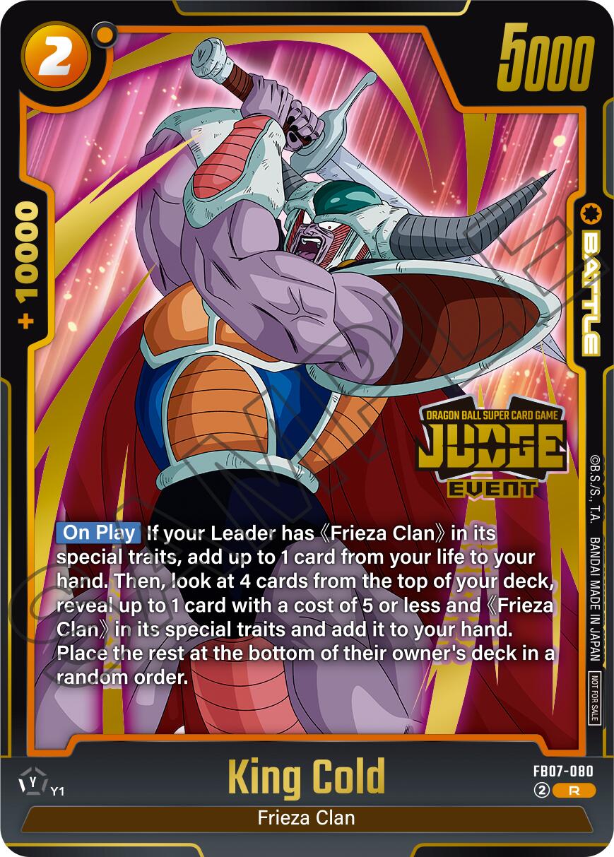 King Cold (Judge Pack 05 - Event Judge) [Fusion World Tournament Cards] | Devastation Store