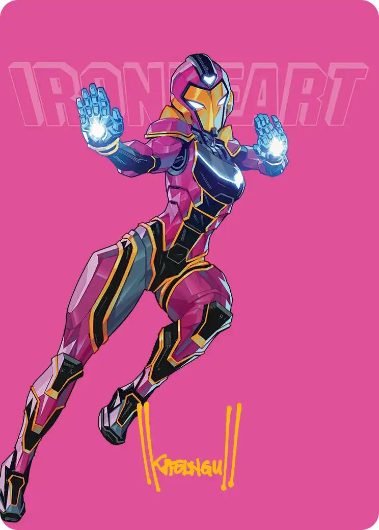 Ironheart, Clever Champion Art Card (Gold-Stamped Signature) [Marvel Super Heroes Art Series] | Devastation Store