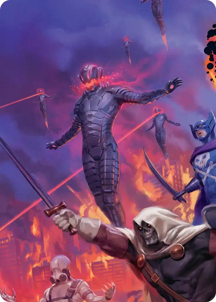 Ultron, Machine Overlord Art Card [Marvel Super Heroes Art Series] | Devastation Store