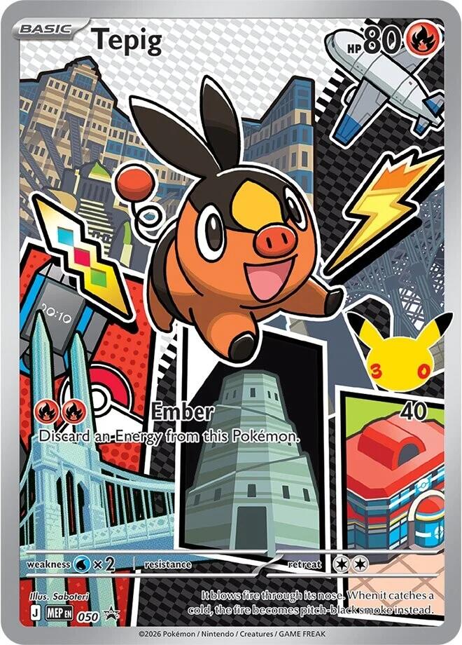 Tepig (050) [Mega Evolution Promo] | Devastation Store