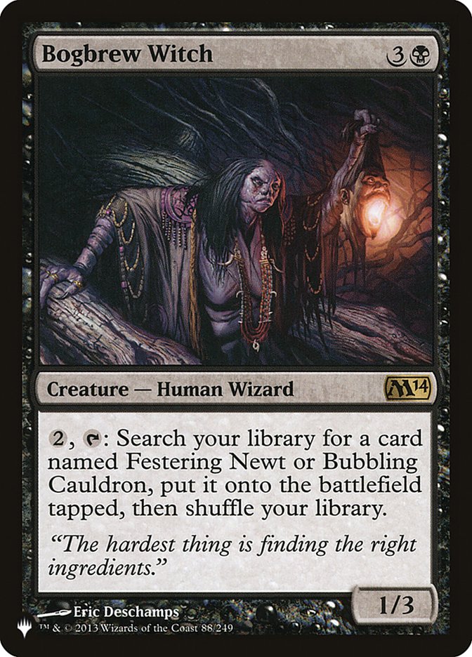 Bogbrew Witch [The List] | Devastation Store