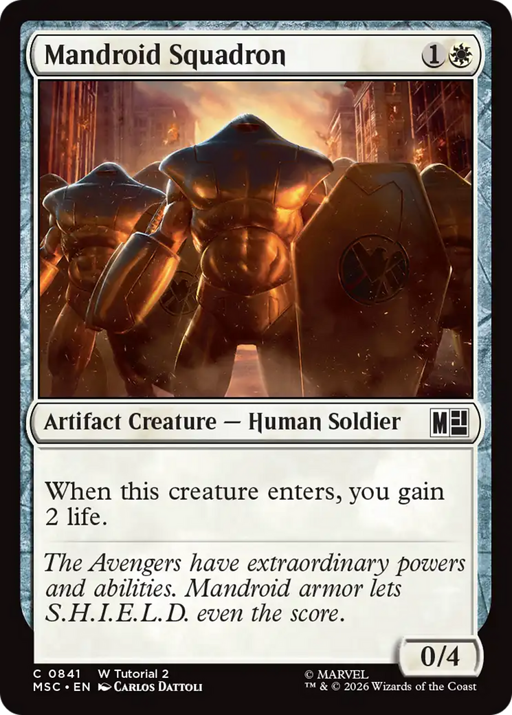 Mandroid Squadron [Marvel Super Heroes Commander] | Devastation Store