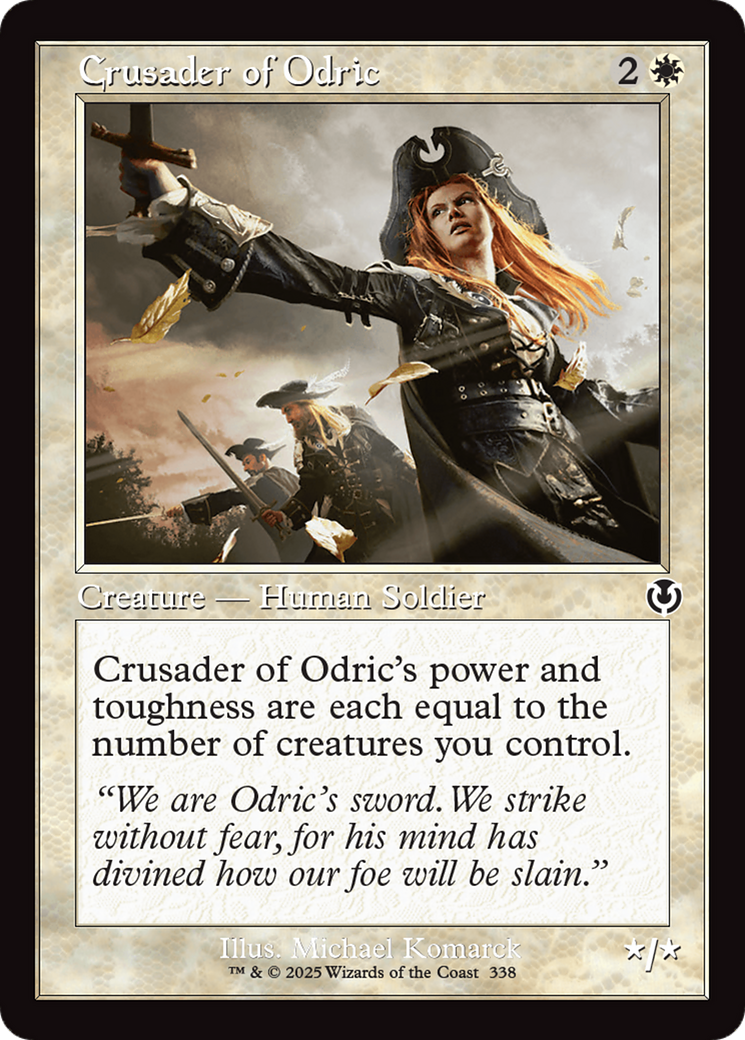 Crusader of Odric (Retro Frame) [Innistrad Remastered] | Devastation Store