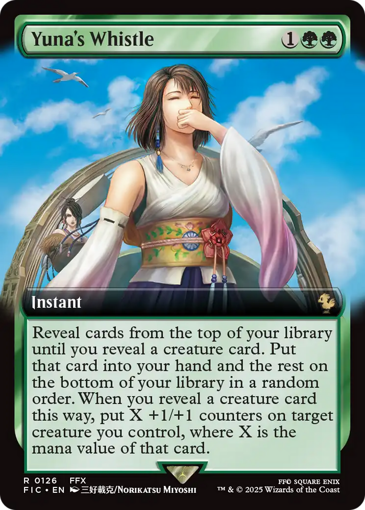 Yuna's Whistle (Extended Art) [FINAL FANTASY Commander] | Devastation Store