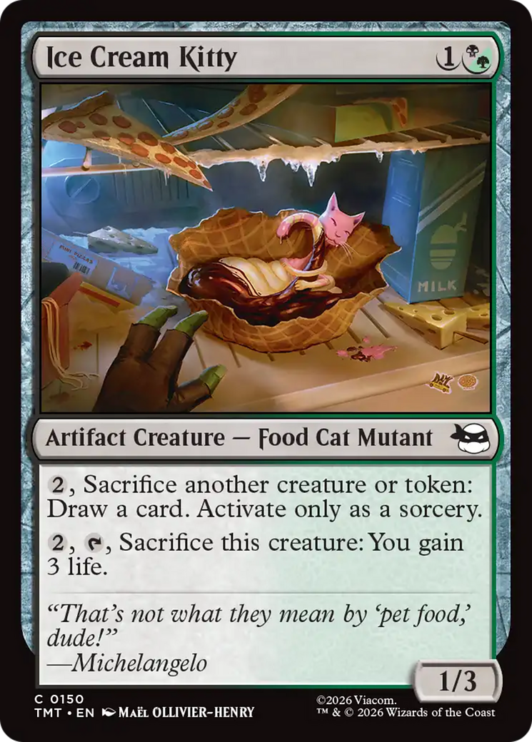 Ice Cream Kitty [Teenage Mutant Ninja Turtles] | Devastation Store