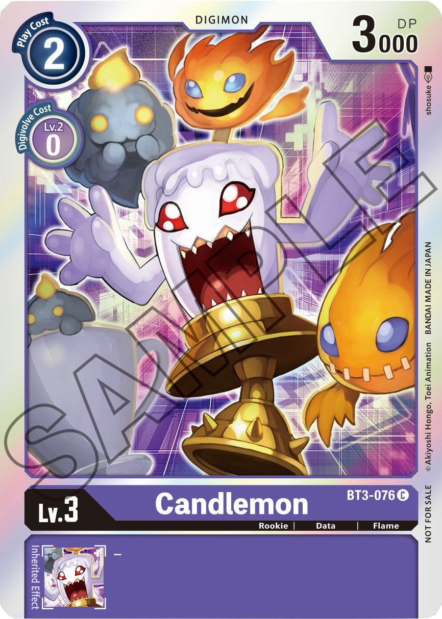 Candlemon [BT3-076] (Event Pack 1) [Release Special Booster Promos] | Devastation Store