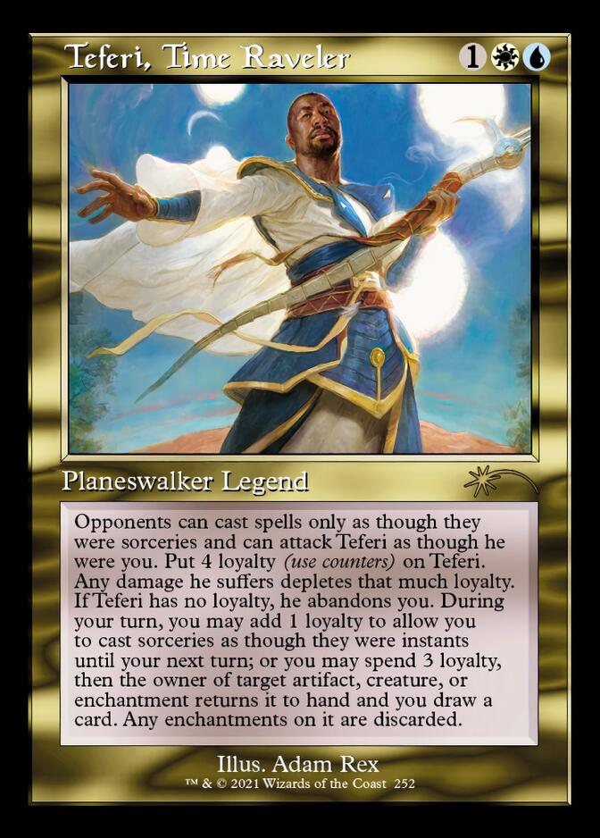 Teferi, Time Raveler (Retro) [Secret Lair Drop Series] | Devastation Store