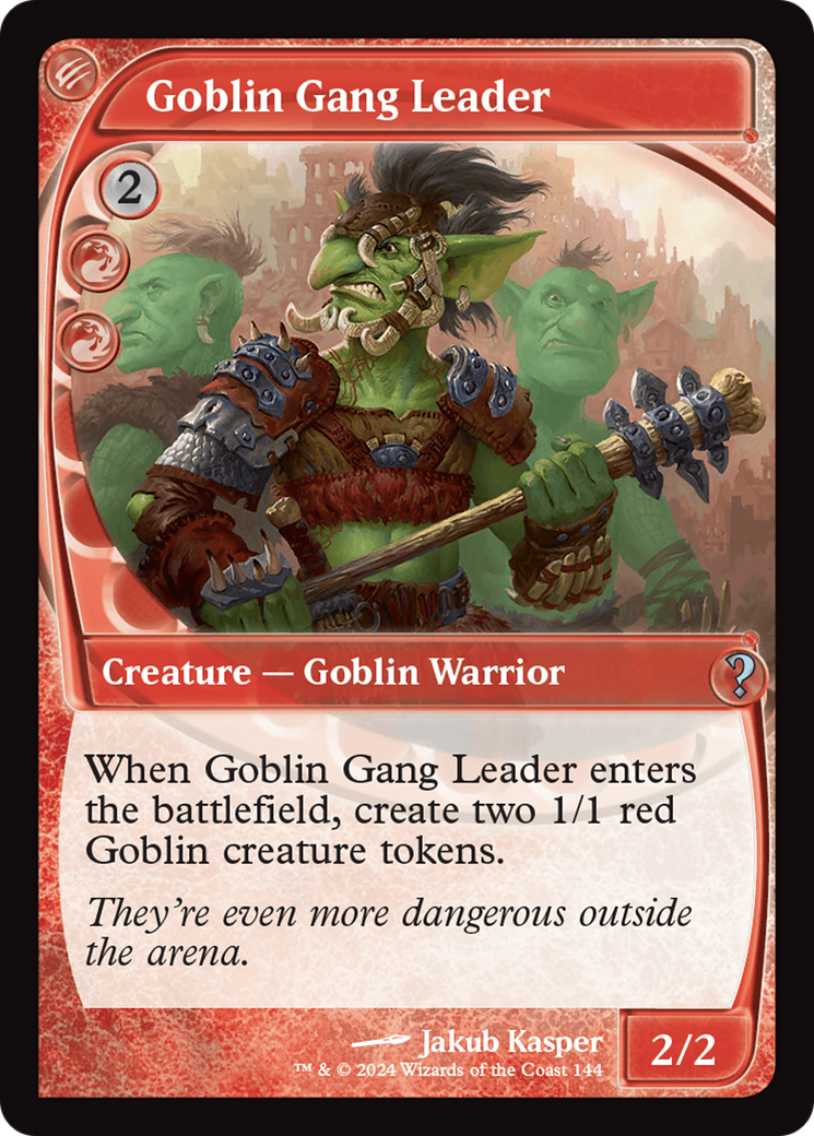 Goblin Gang Leader (Future Sight) [Mystery Booster 2] | Devastation Store