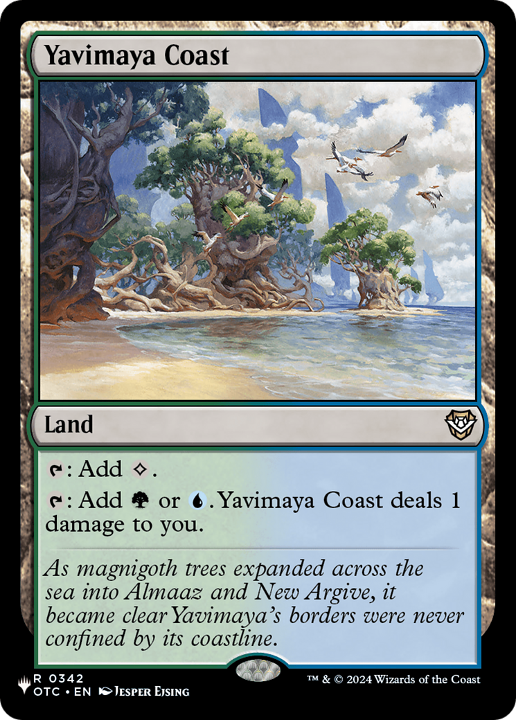Yavimaya Coast (OTC) [The List] | Devastation Store