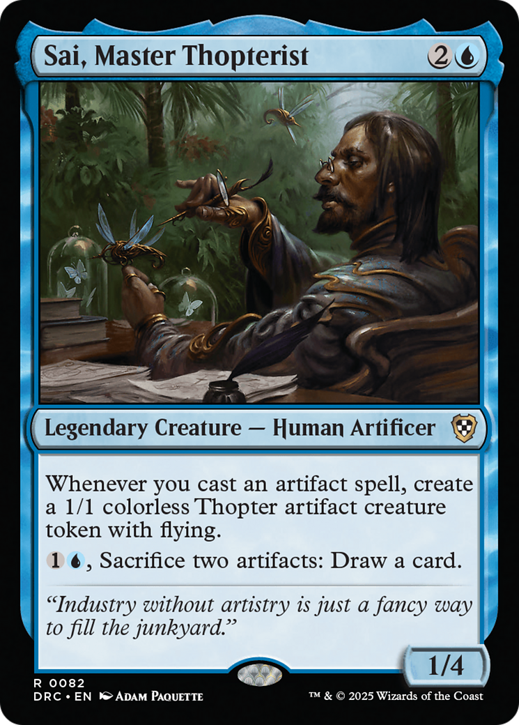 Sai, Master Thopterist [Aetherdrift Commander] | Devastation Store