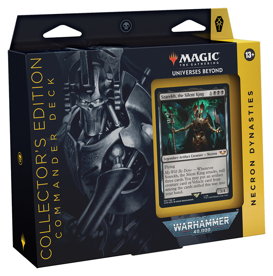 Warhammer 40,000 - Commander Deck (Necron Dynasties - Collector's Edition) | Devastation Store
