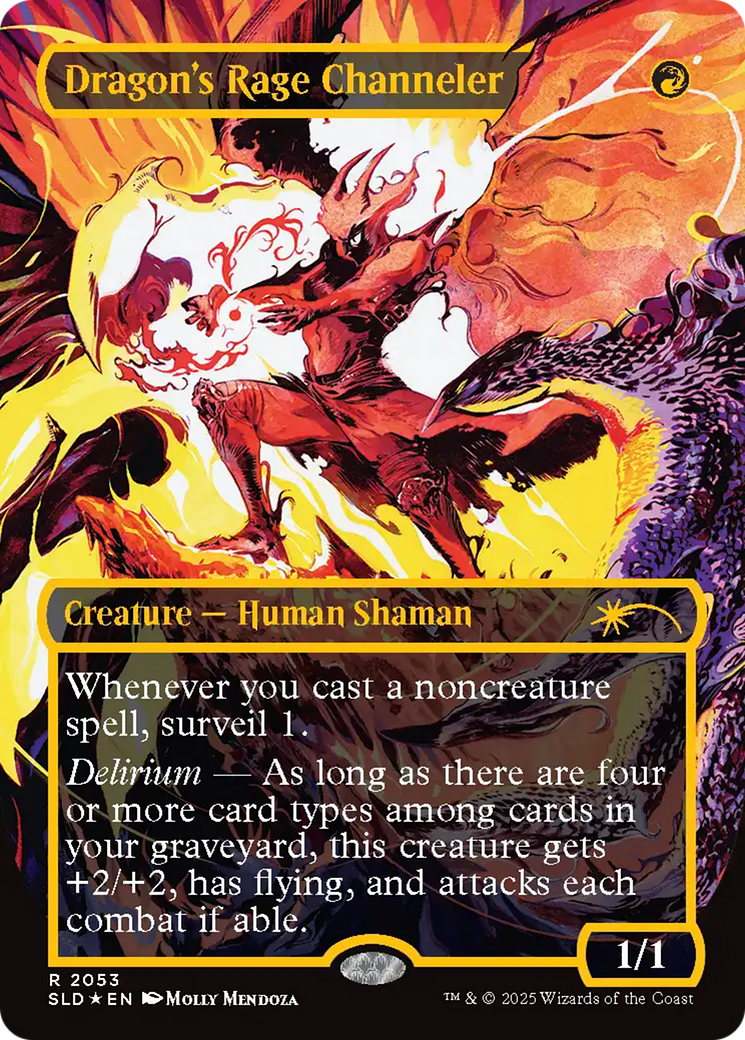 Dragon's Rage Channeler (2053) (Raised Foil) [Secret Lair Drop Series] | Devastation Store