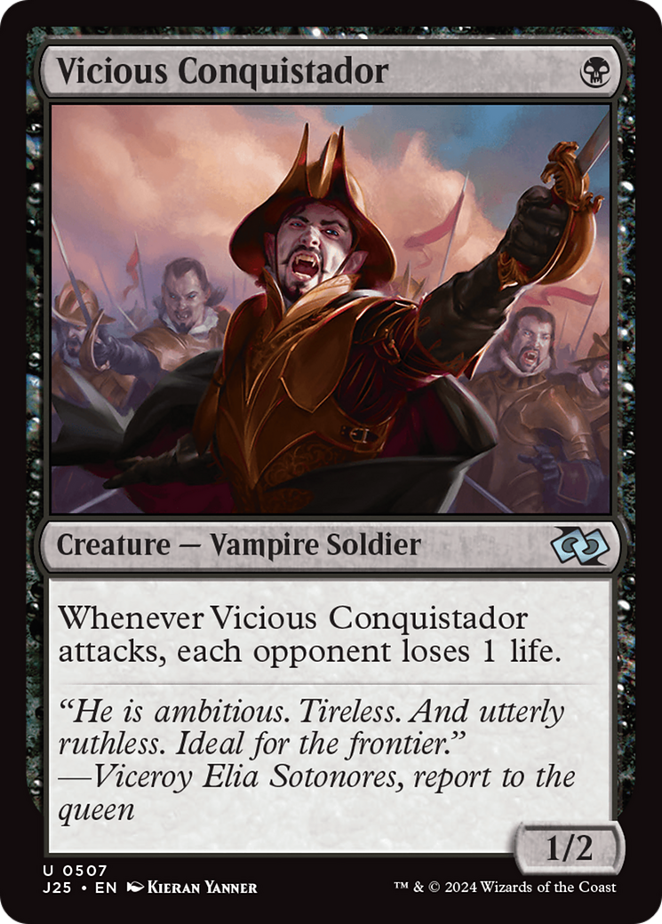 Vicious Conquistador [Foundations Jumpstart] | Devastation Store