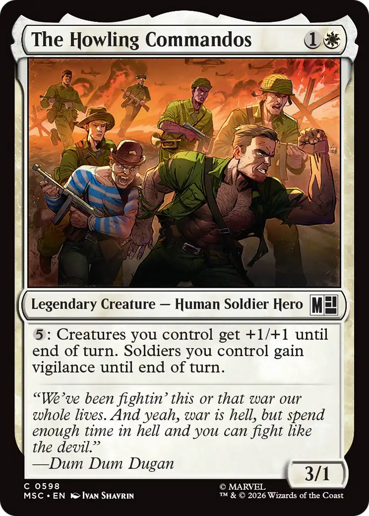 The Howling Commandos [Marvel Super Heroes Commander] | Devastation Store
